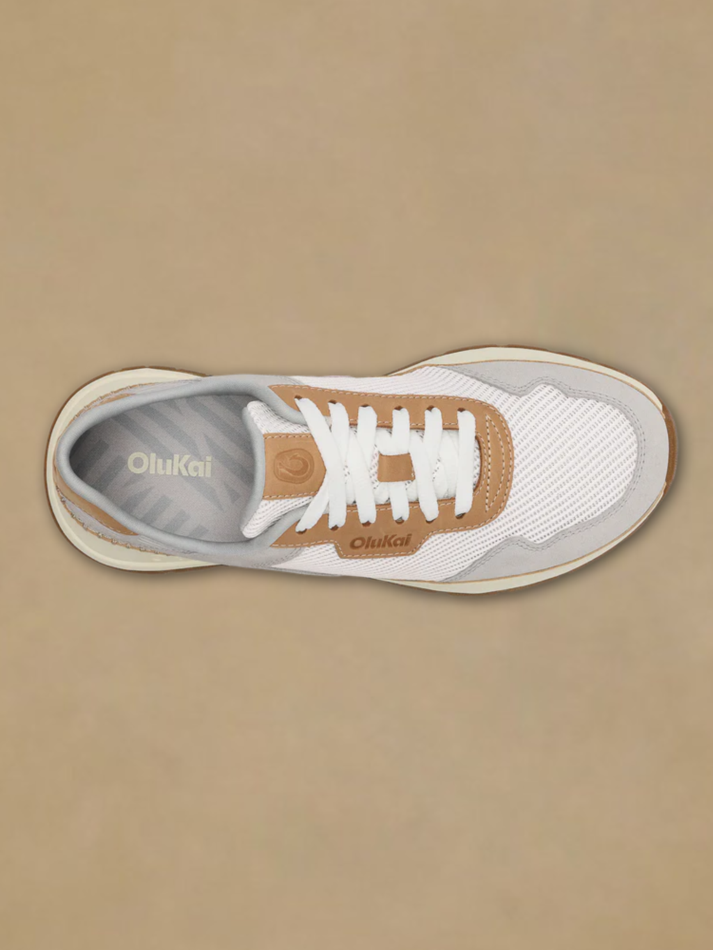 Olukai Koke Bright White/Sterling