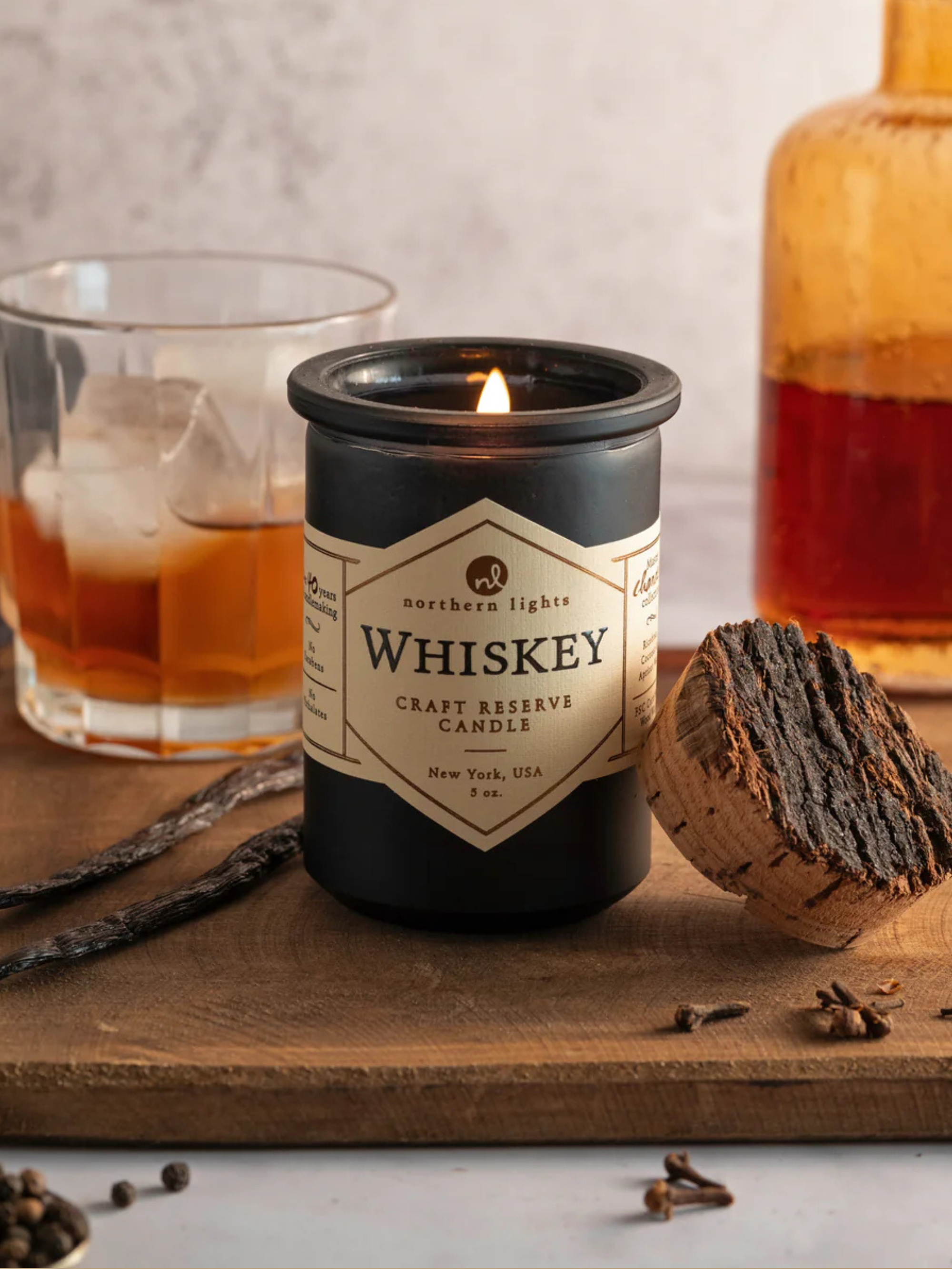 Reserve Whiskey Candle