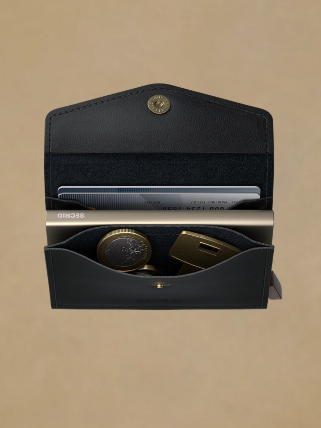 Secrid Envelope Wallet - Original Black