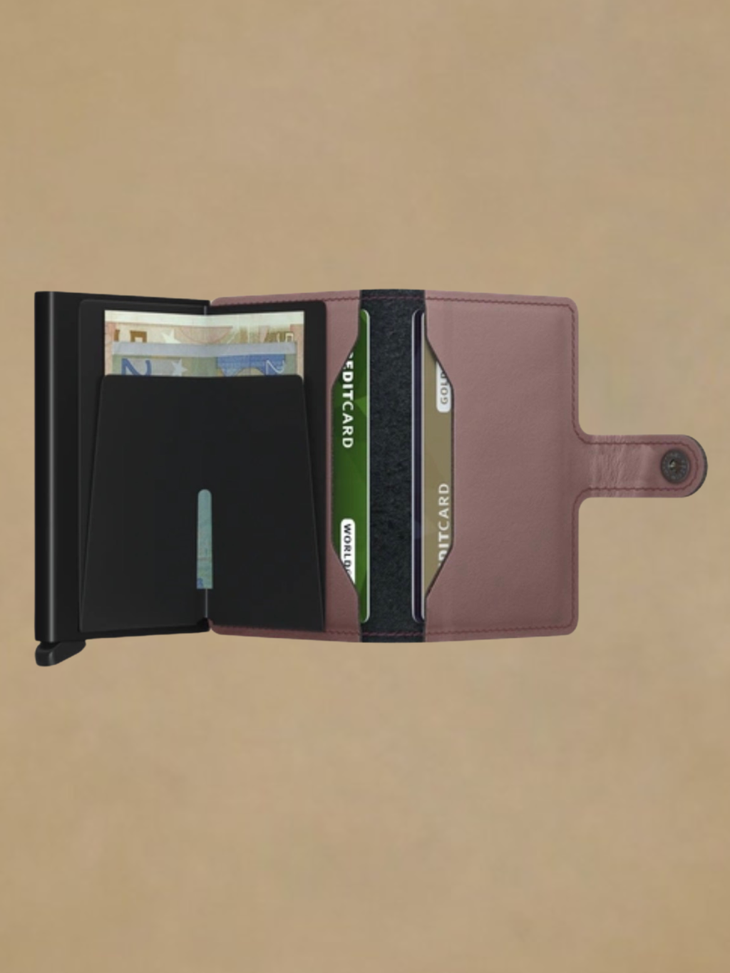 Secrid MiniWallet- Matte Rose