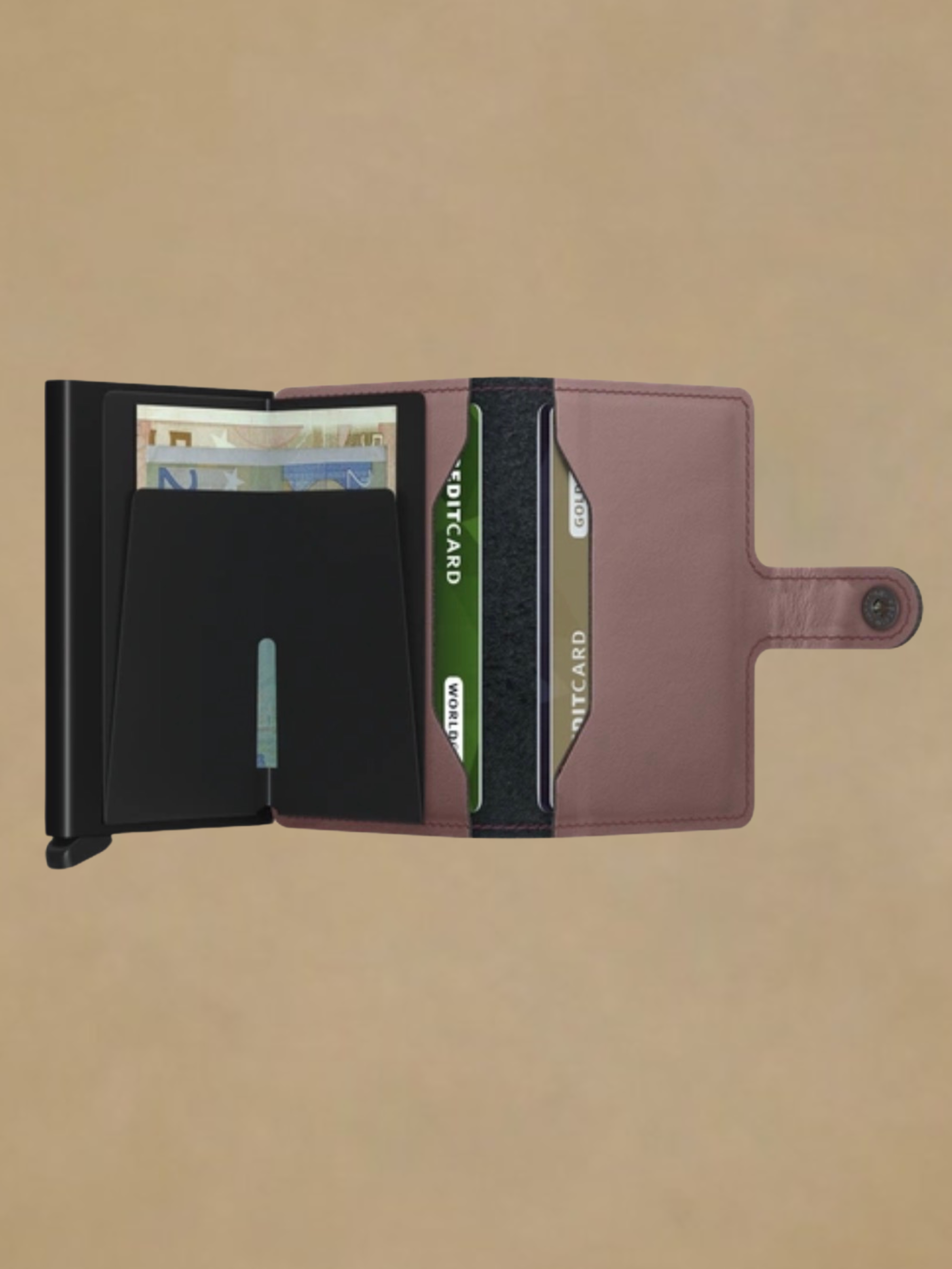 Secrid MiniWallet- Matte Rose