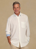 True Grit Melange Linen Shirt