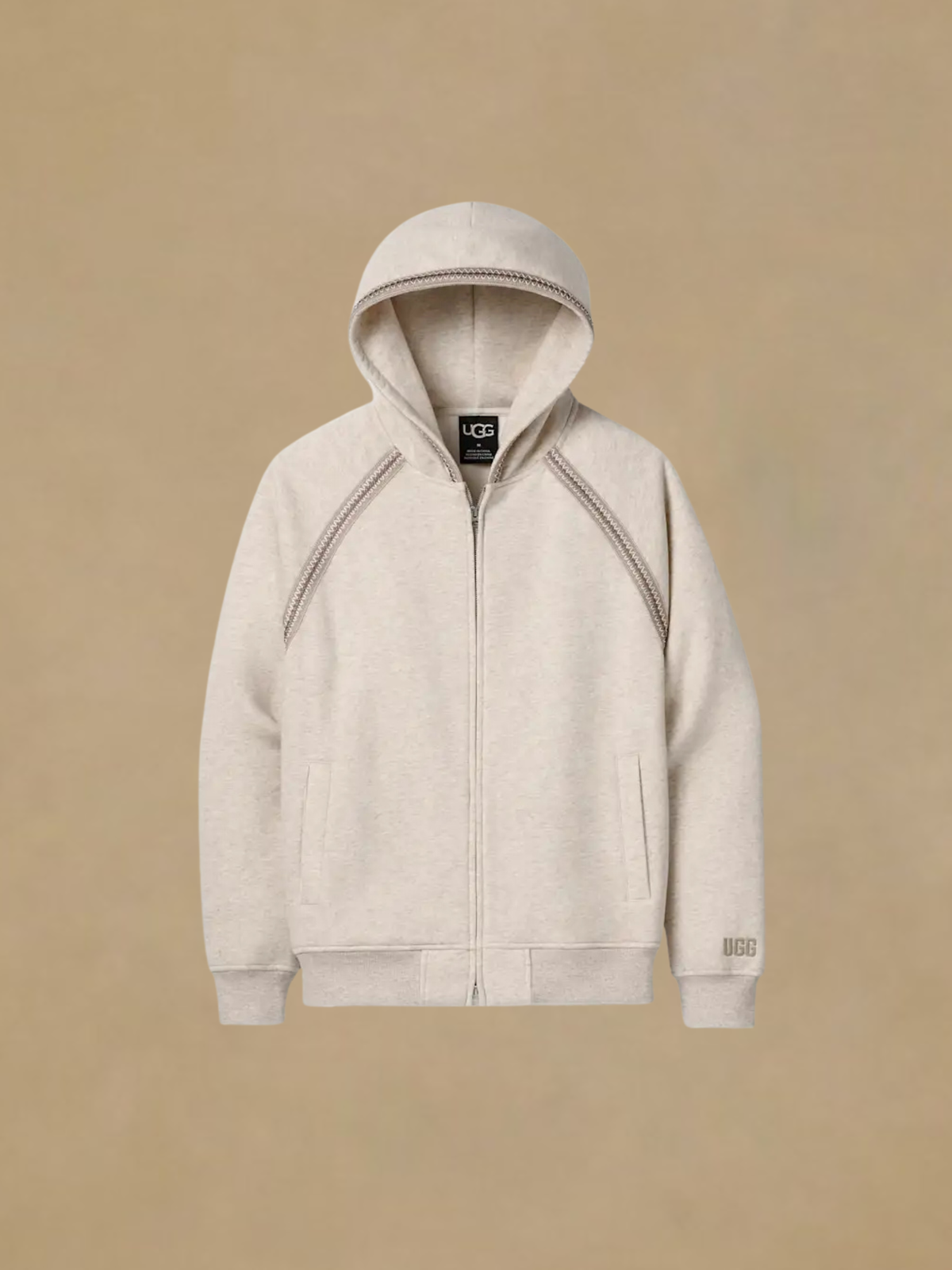 UGG Tasman Full Zip Jacket - Caribou Heather