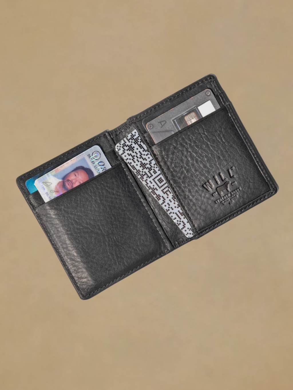 Will Classic Money Clip Front Pocket - Black