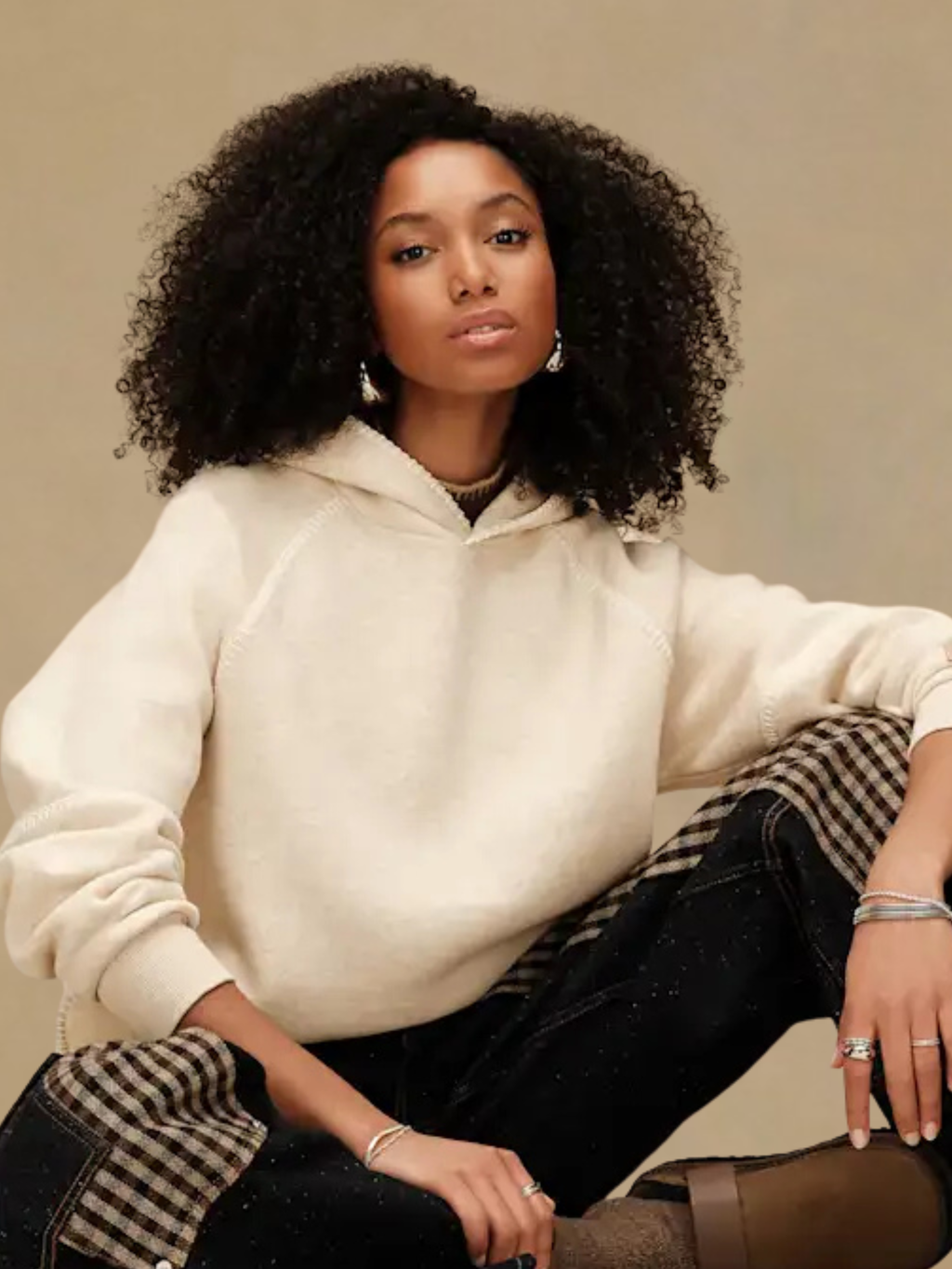 UGG Classic Hoodie - Sand Heather