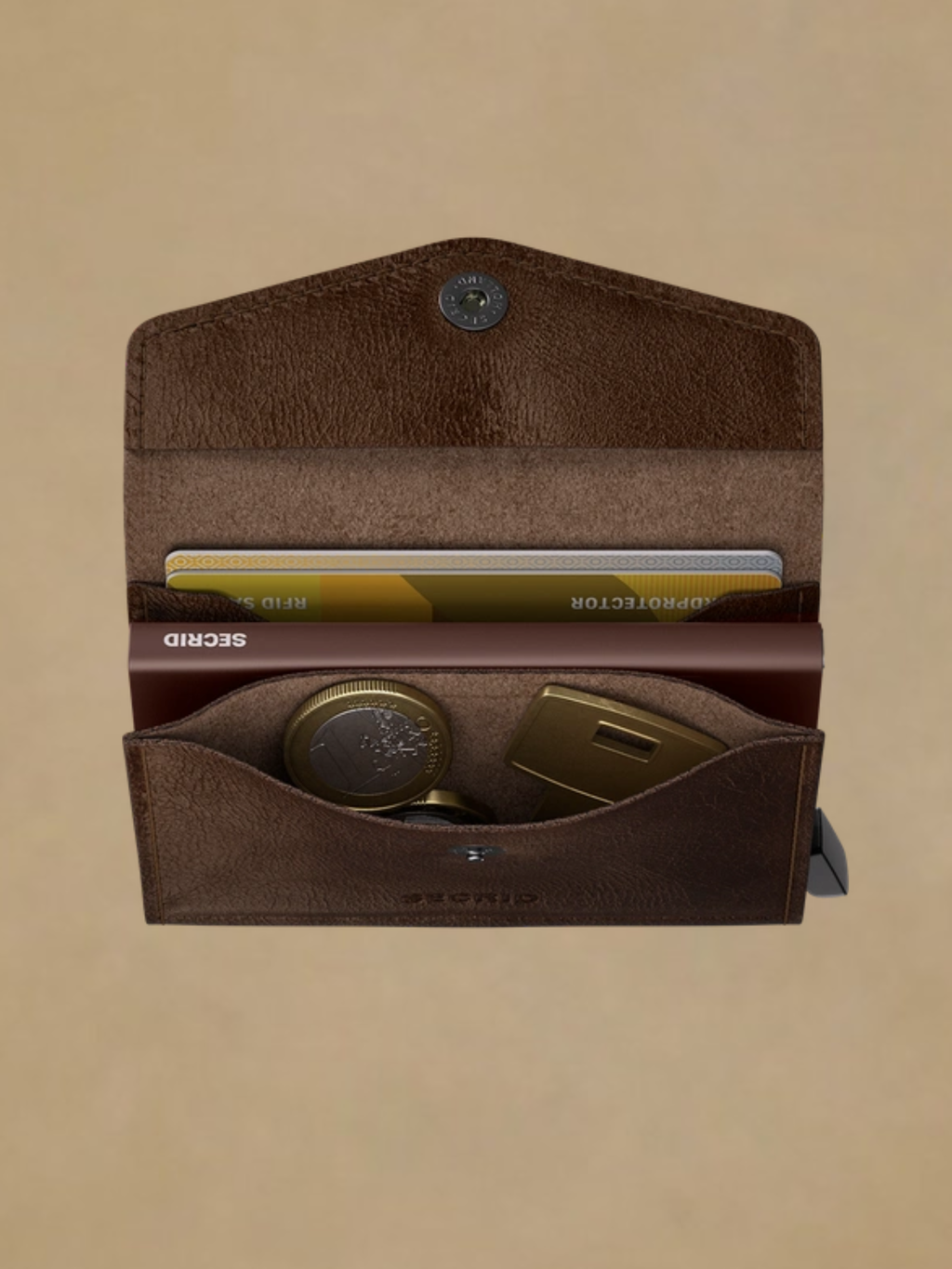 Secrid Envelope Wallet - Vintage Chocolate