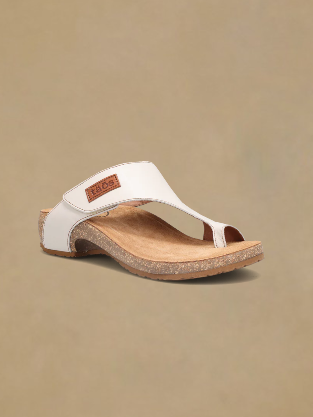 Taos Loop Leather Sandal  - Off White