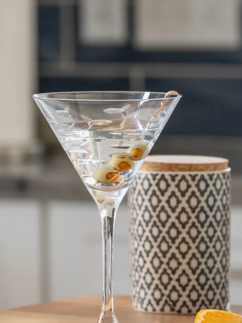 School of Fish Martini Glass 10oz