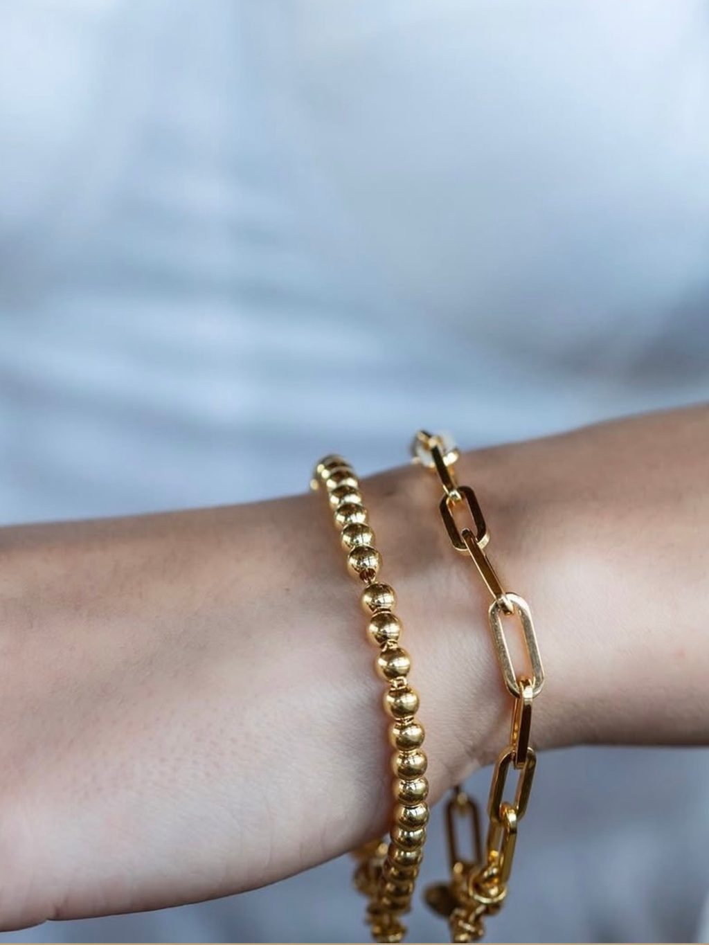 LOLA Oval Single Wrap Bracelet - 5.2mm