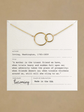 Becoming “Mother” Necklace - Gold