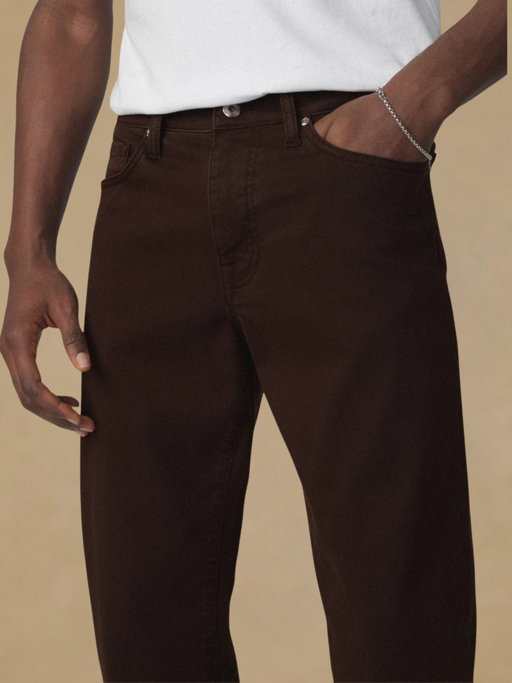 Joe’s Brixton Luxe Twill - Mulch