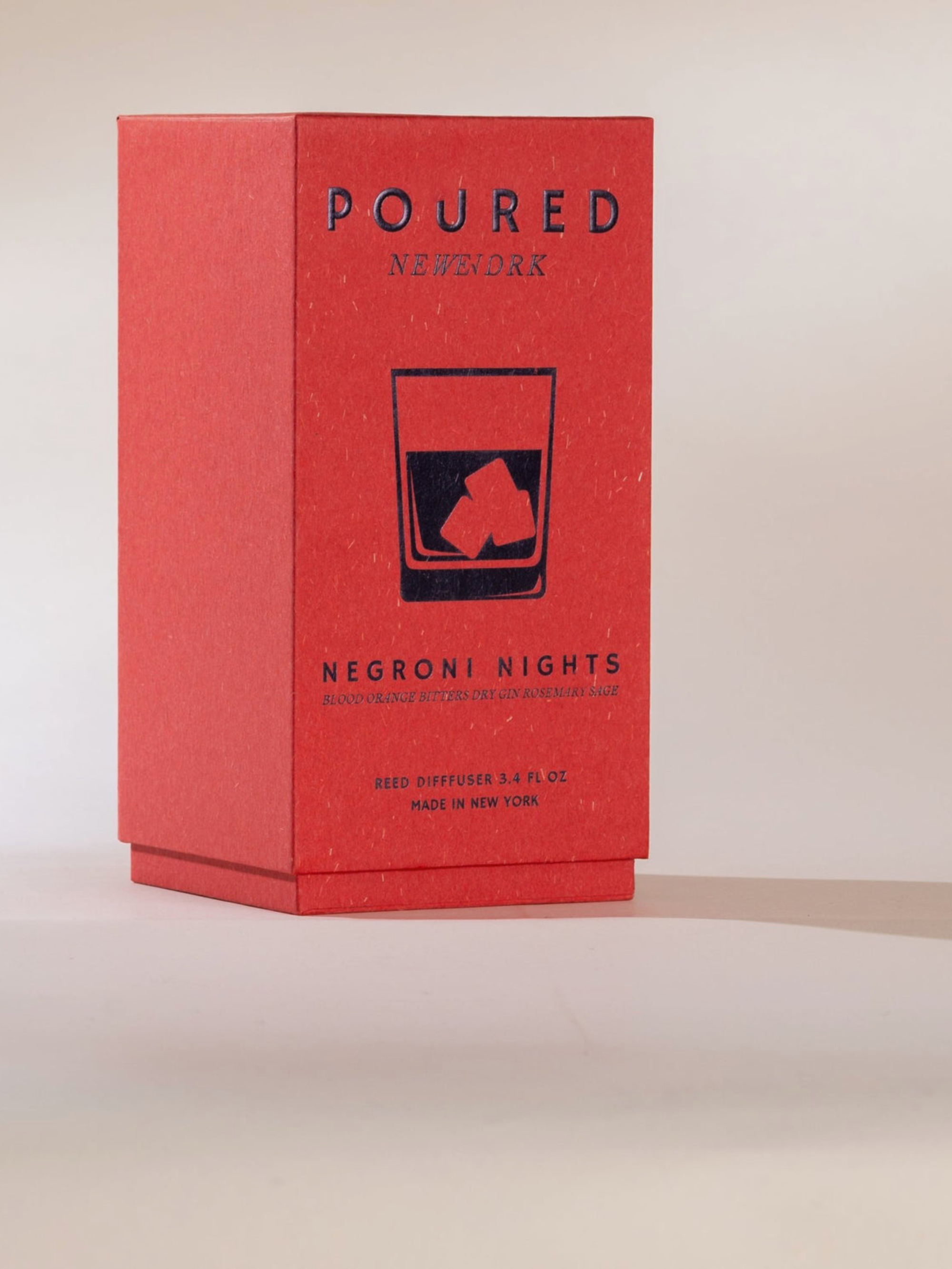 Poured New York - Negroni Nights 3.4oz Reed Oil Diffuser