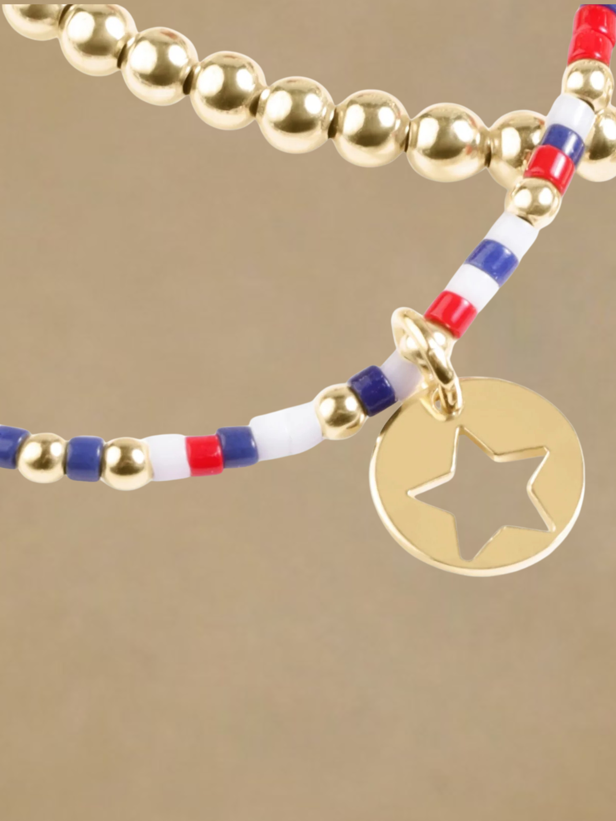 Enewton Hope Unwritten Bracelet - Firecracker - Small Star Gold Disc