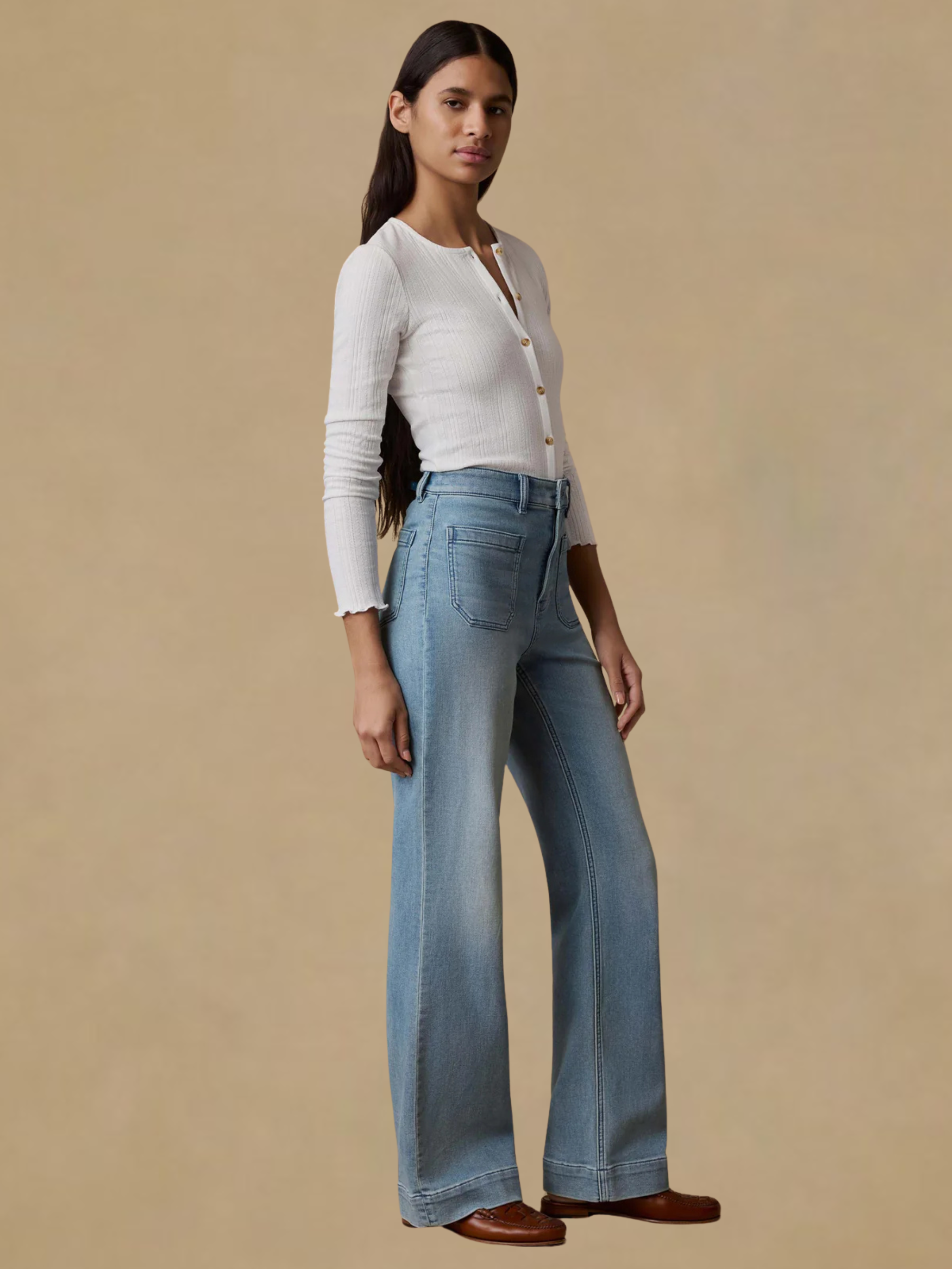Faherty Stretch Terry Patch Pocket Pant - Eastern Shores
