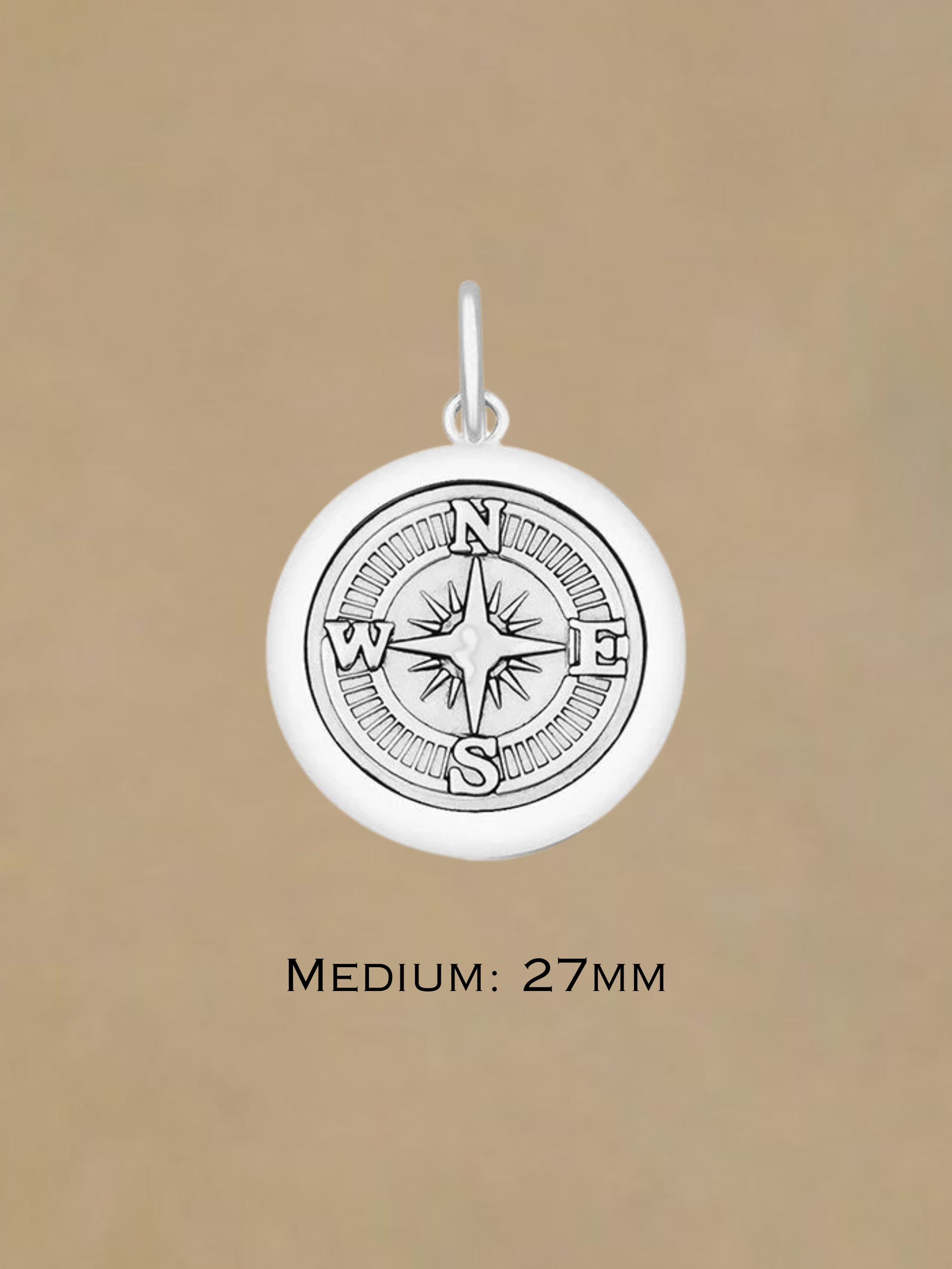 LOLA Compass Rose Pendant - Oxy