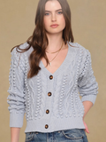 Heartloom Winslet Cardigan - Cloud