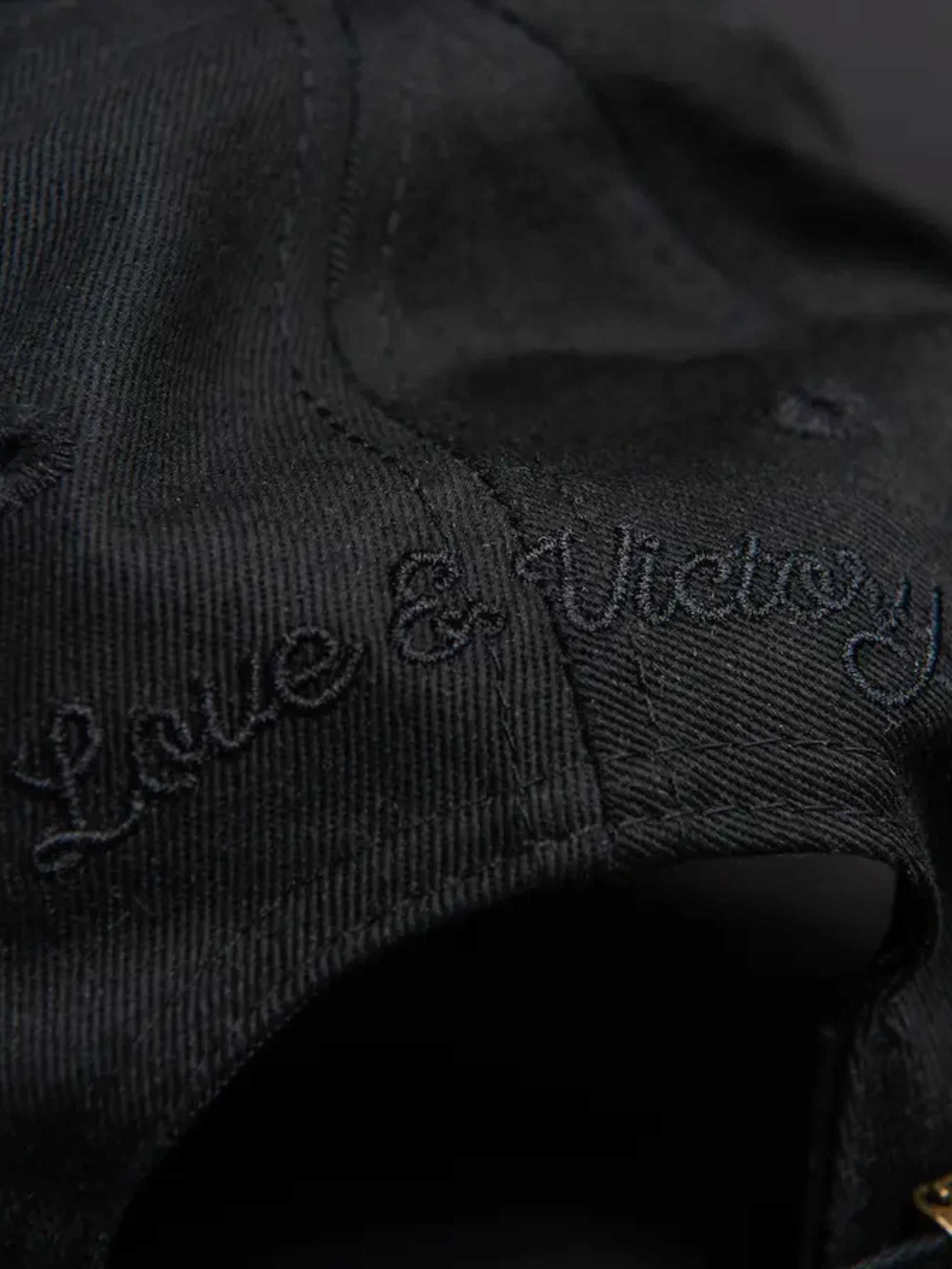Embroidered Old Fashioned Hat