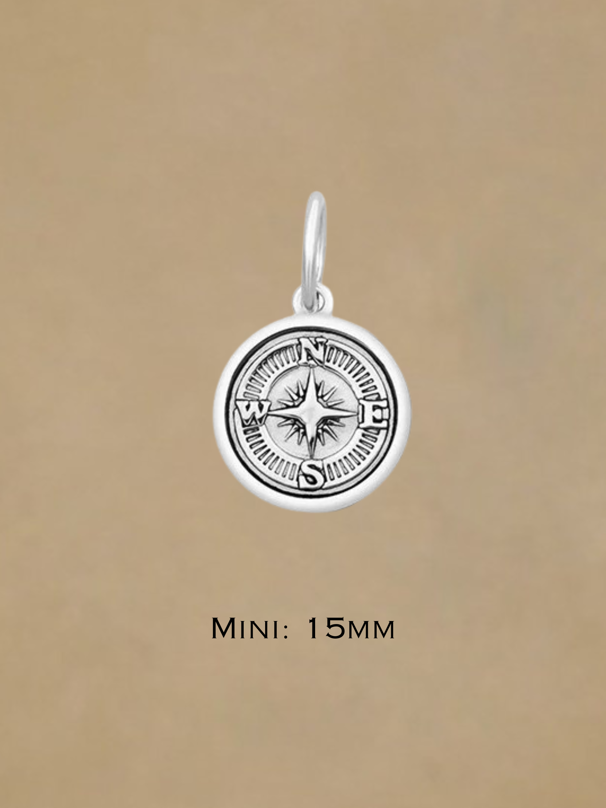LOLA Compass Rose Pendant - Oxy