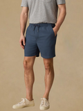 Faherty Essential Drawstring Short - Blue Nights