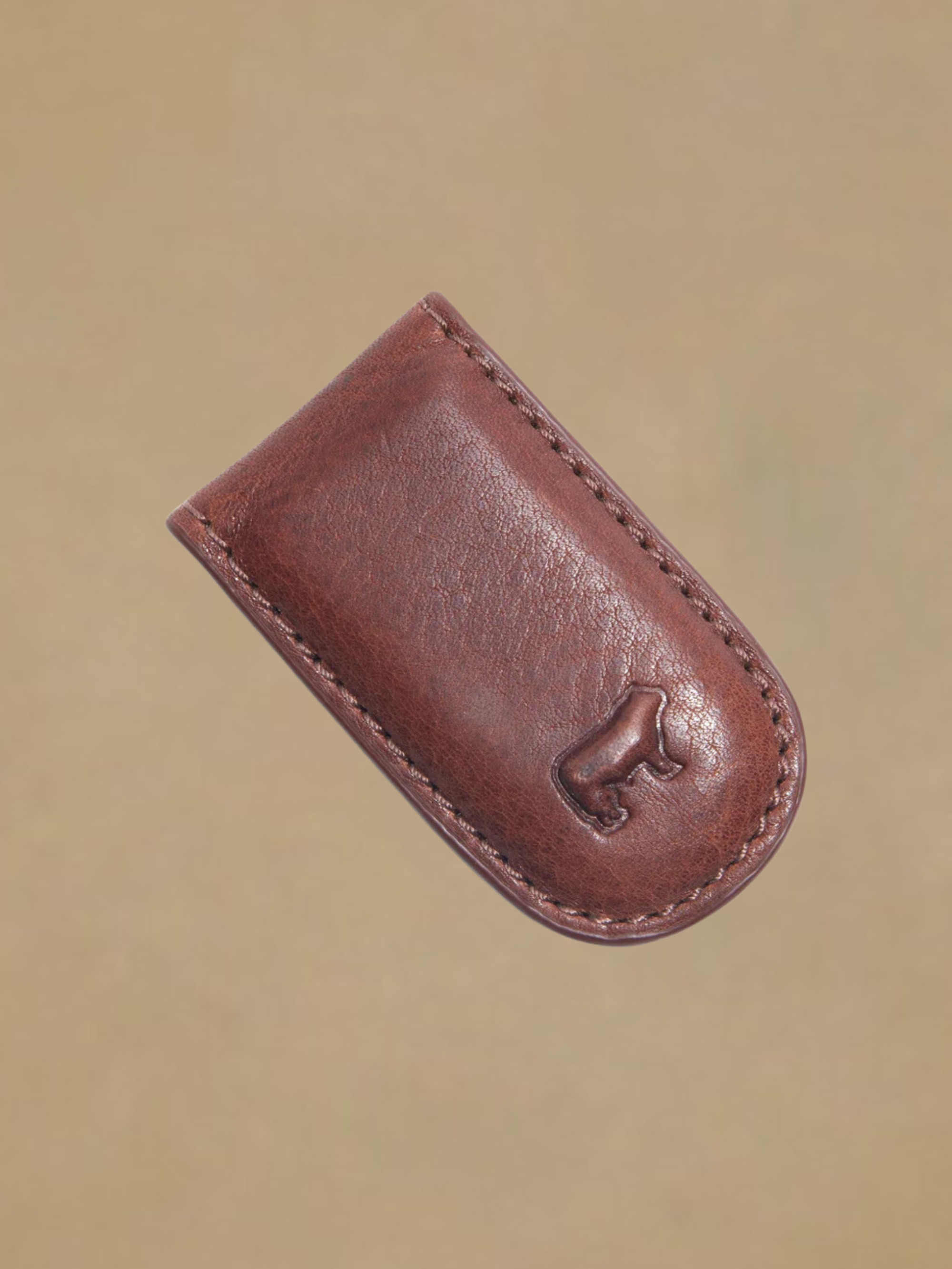 Will Classic Money Clip - Cognac