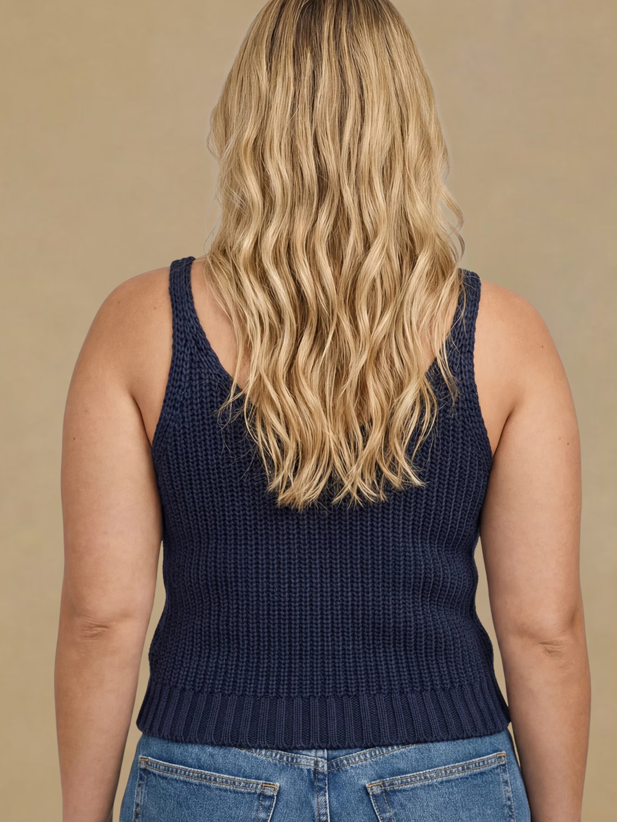 Gentle Fawn Lizzie Knit Tank - Navy
