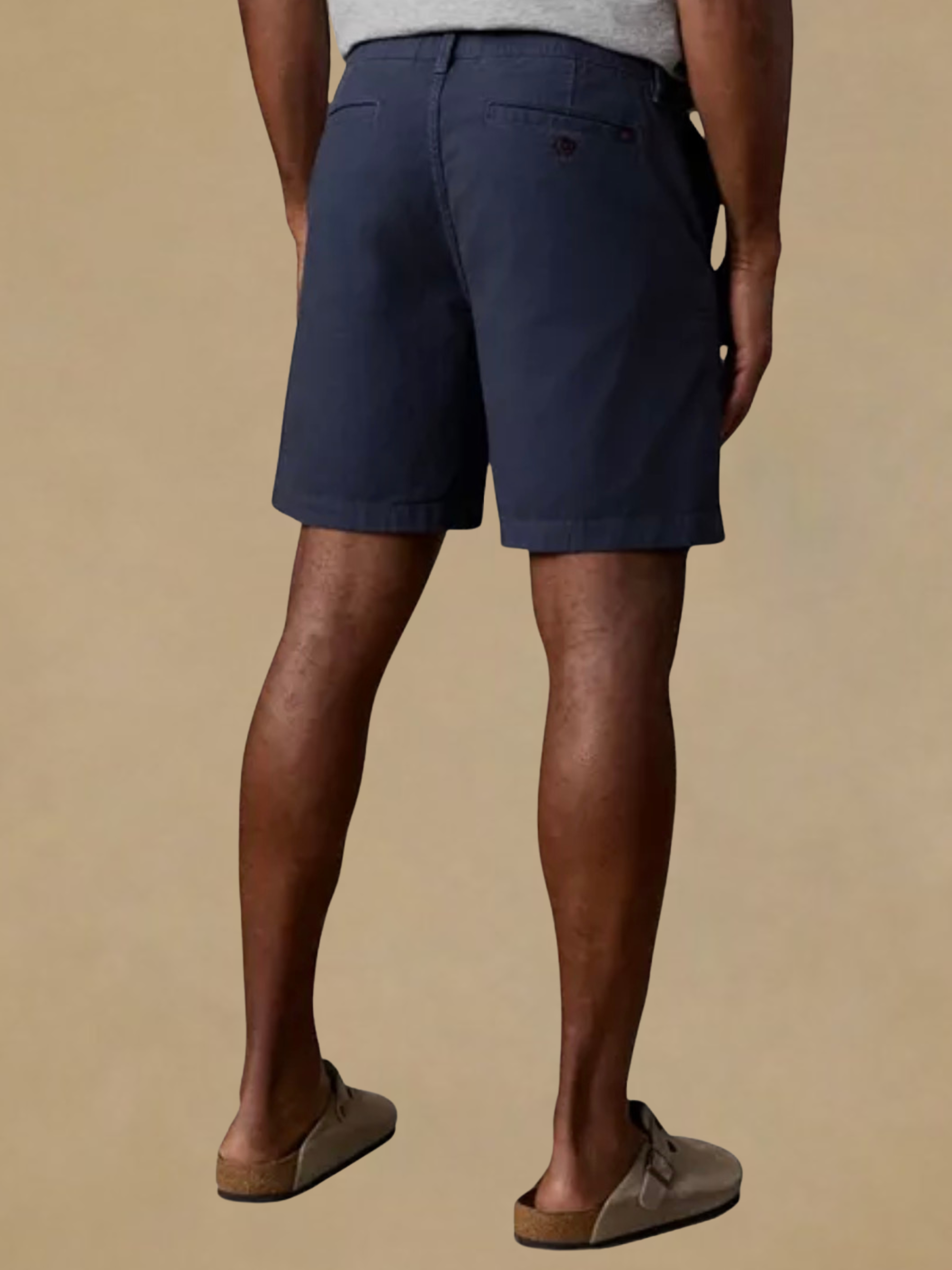 Faherty Essential 8” Chino Short - Blue Nights