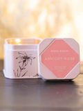 Rosy Rings Petite Tin Candle - Apricot Rose