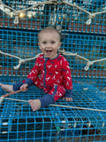 Bailey Baby Co. - Abel Maine Lobster Zippy Romper