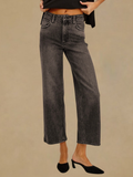 Rails Getty Crop Wide Leg - Saddleback