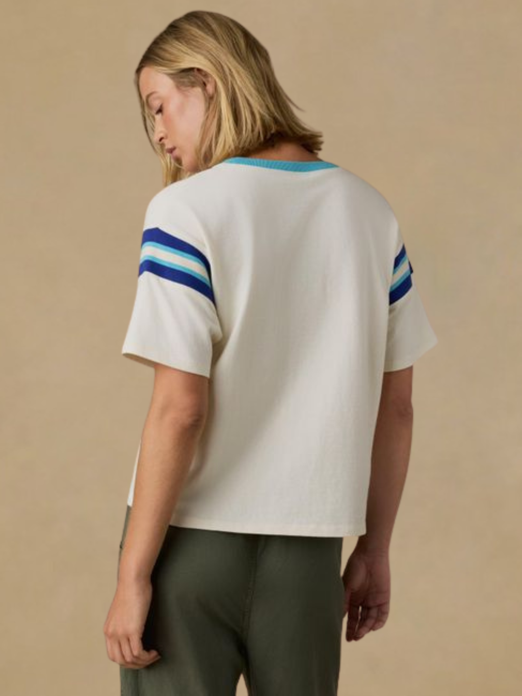 Faherty Sport Jersey Throwback Tee - Seaside Varsity