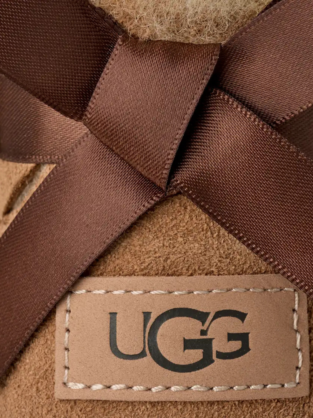 Ugg Ultra Mini Bailey Bow - Chestnut