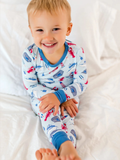 Bailey Baby Co. - All Things Lobster Fishing Two Piece Pajama Set
