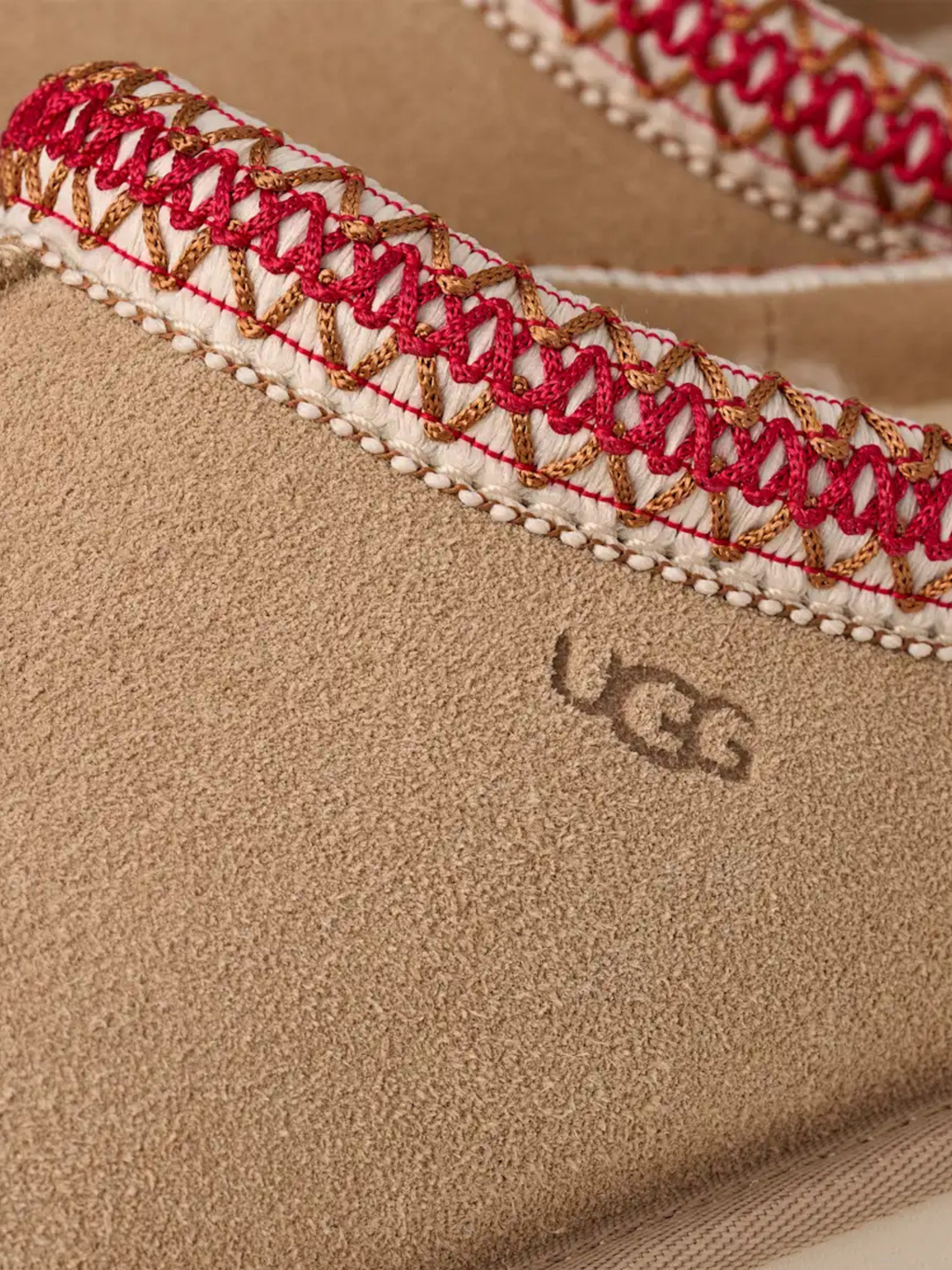 Ugg Women’s Tasman II - Sand/Dark Cherry