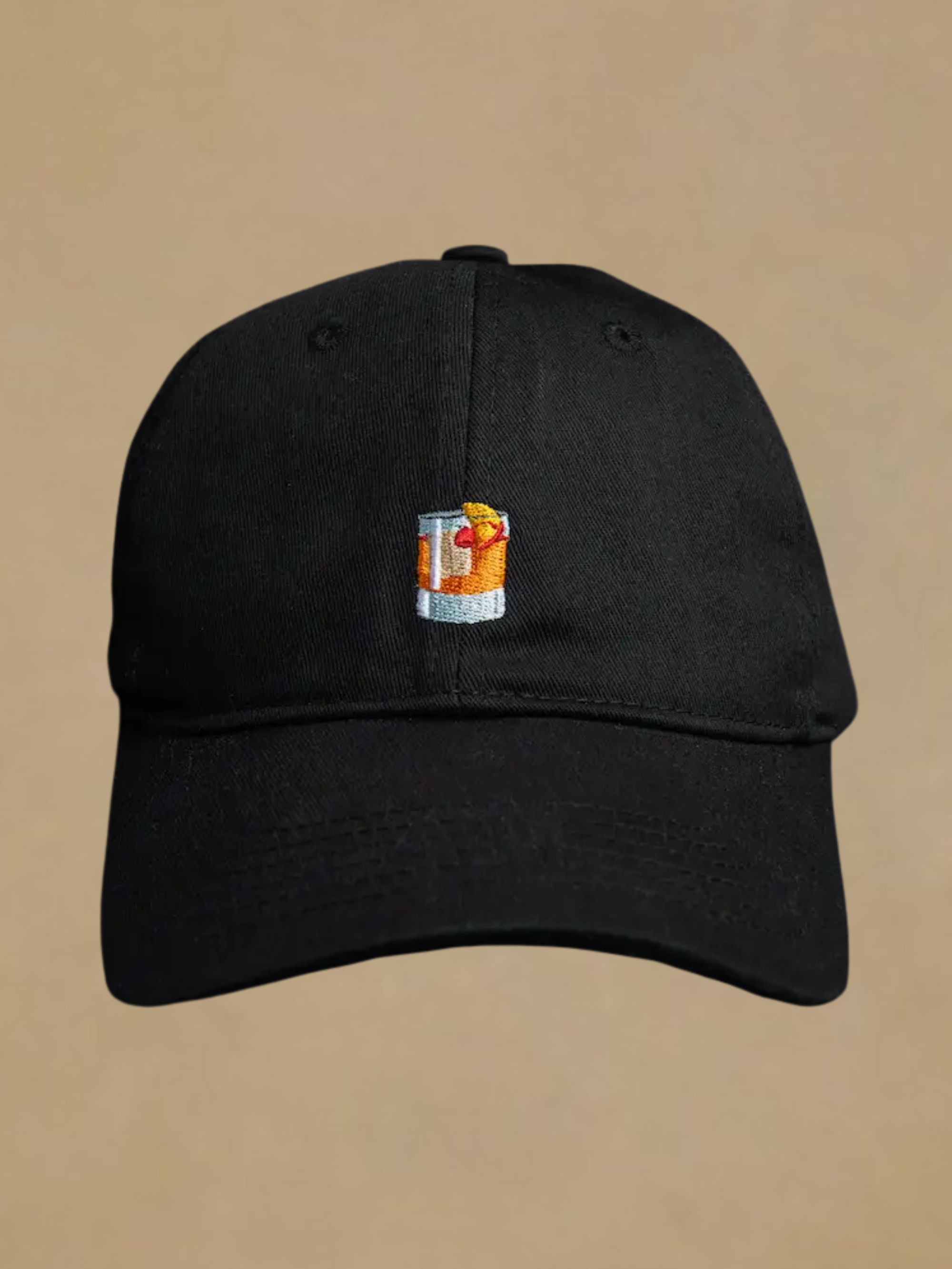 Embroidered Old Fashioned Hat