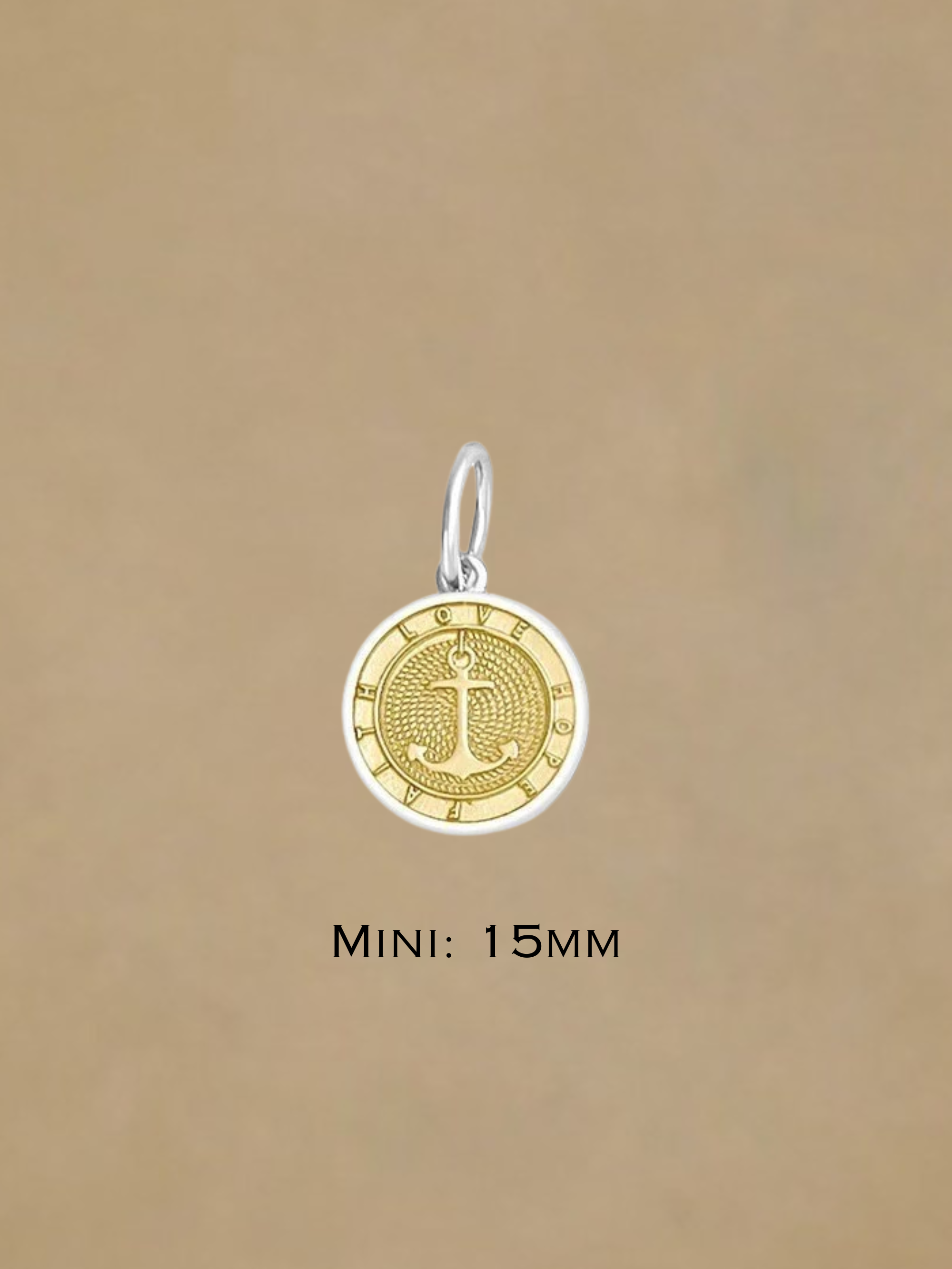 LOLA Anchor Pendant - Mini
