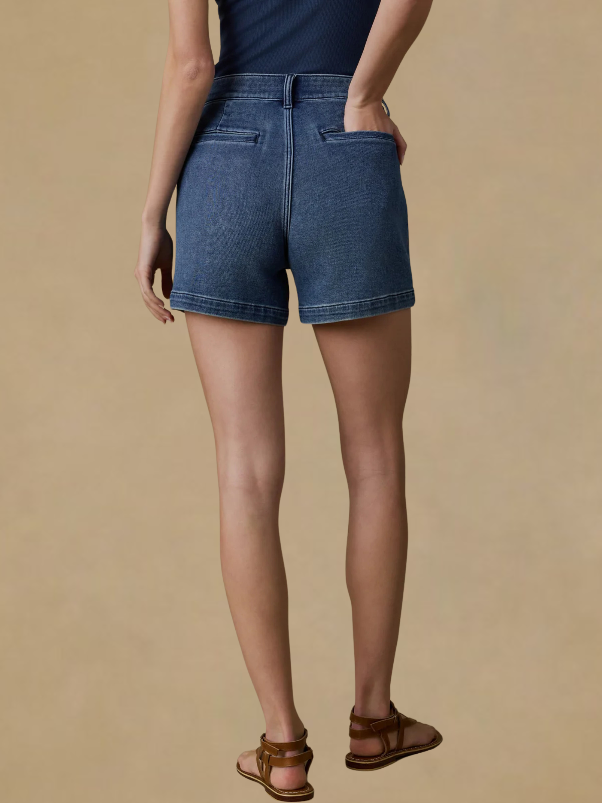 Faherty Stretch Terry Patch Pocket Short - Riverton
