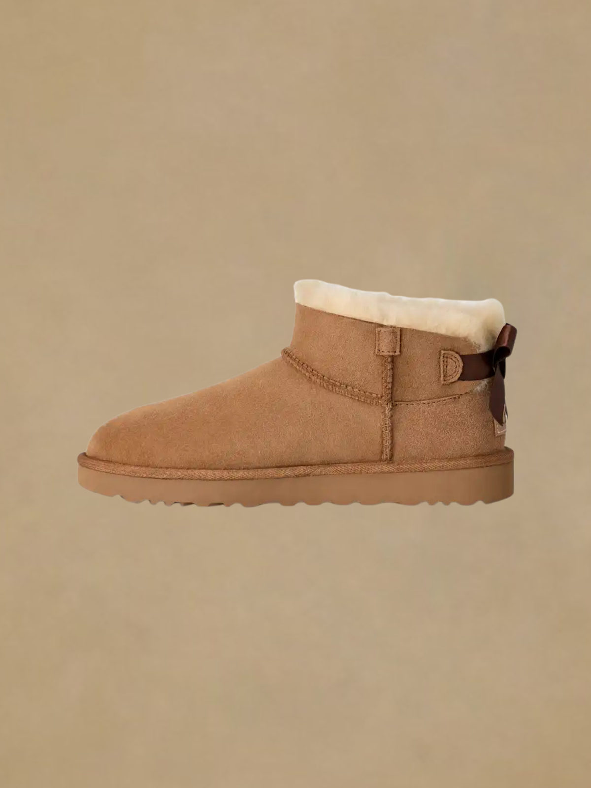 Ugg Ultra Mini Bailey Bow - Chestnut