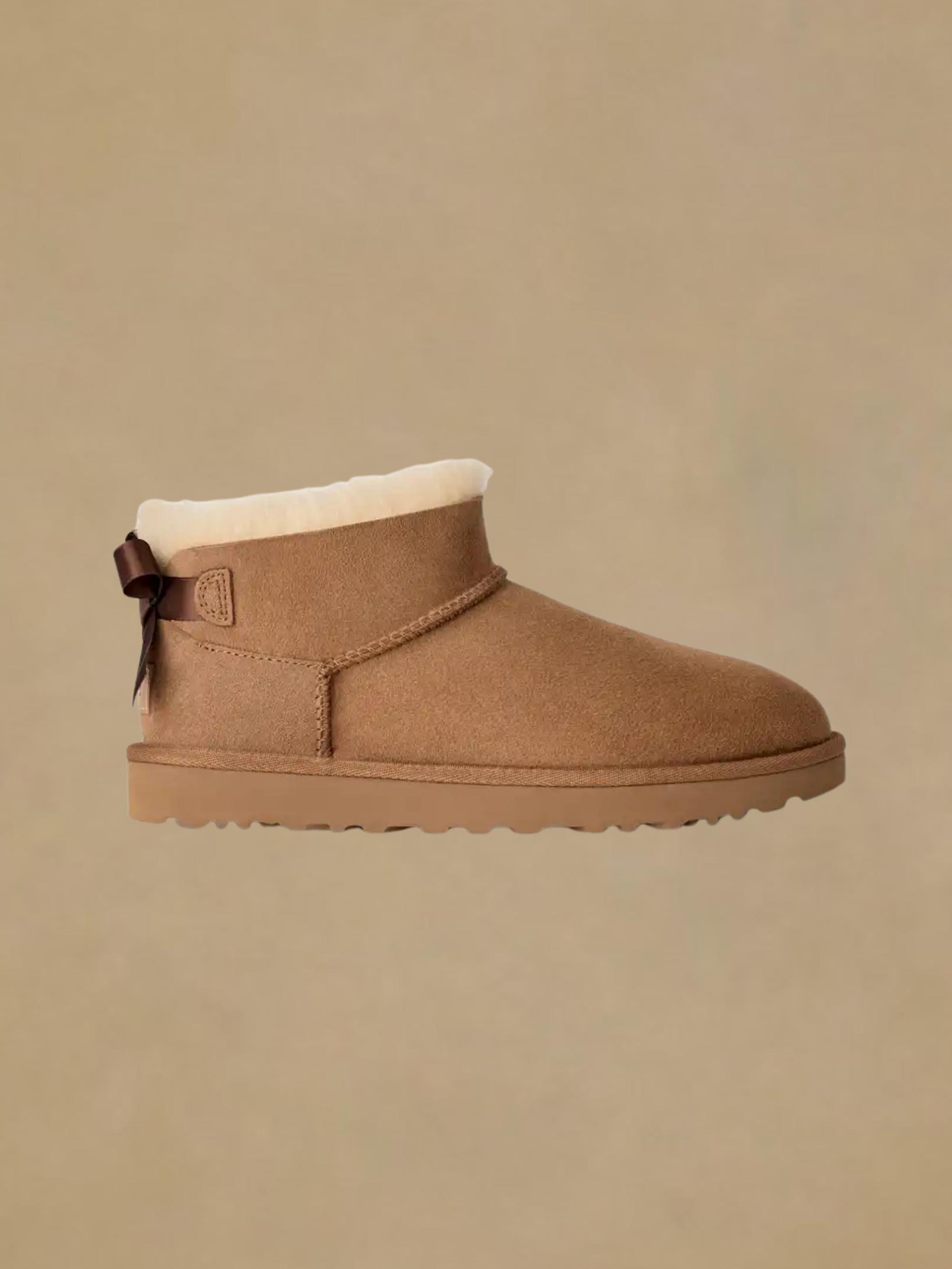 Ugg Ultra Mini Bailey Bow - Chestnut