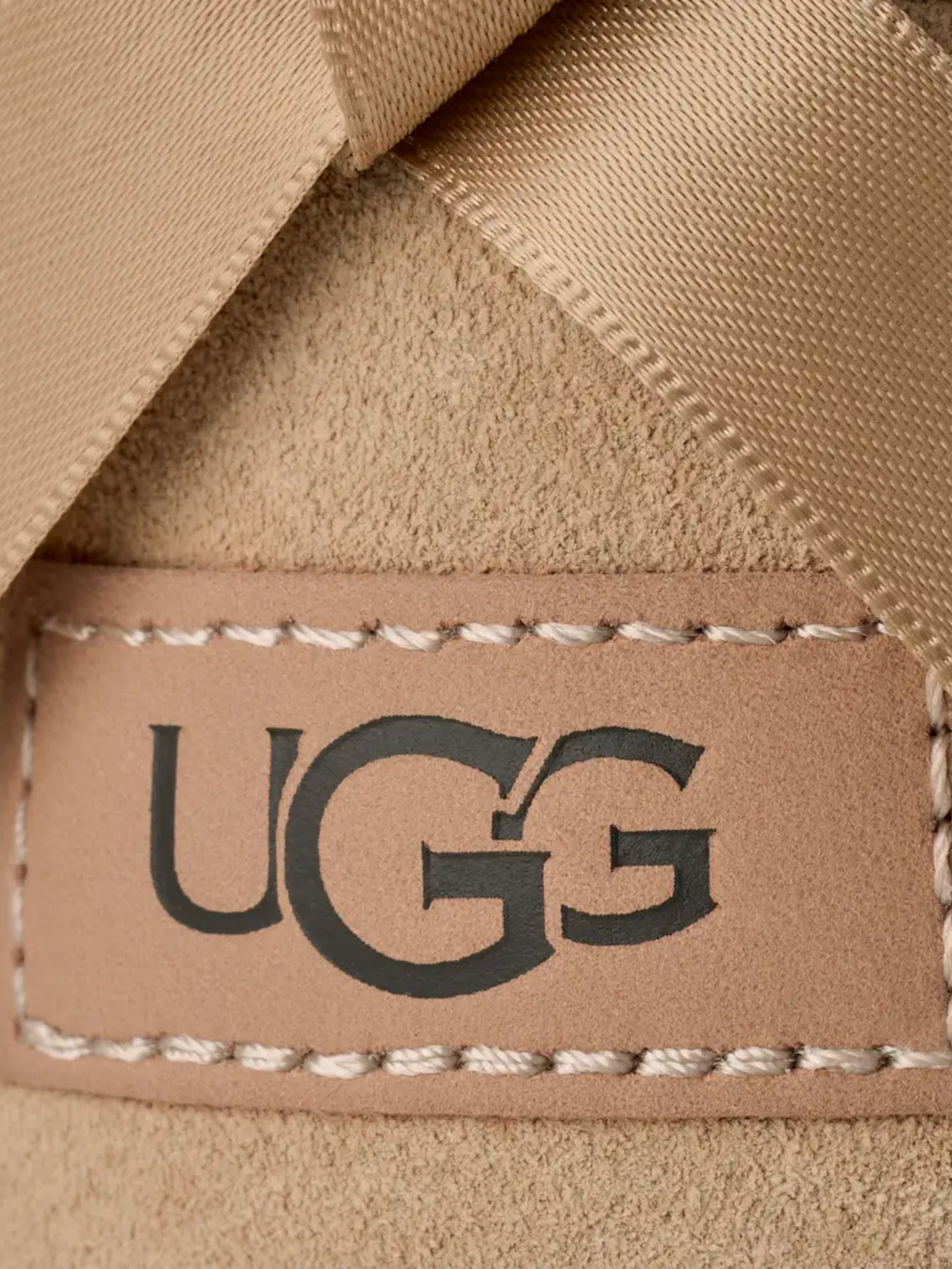 Ugg Ultra Mini Bailey Bow - Sand