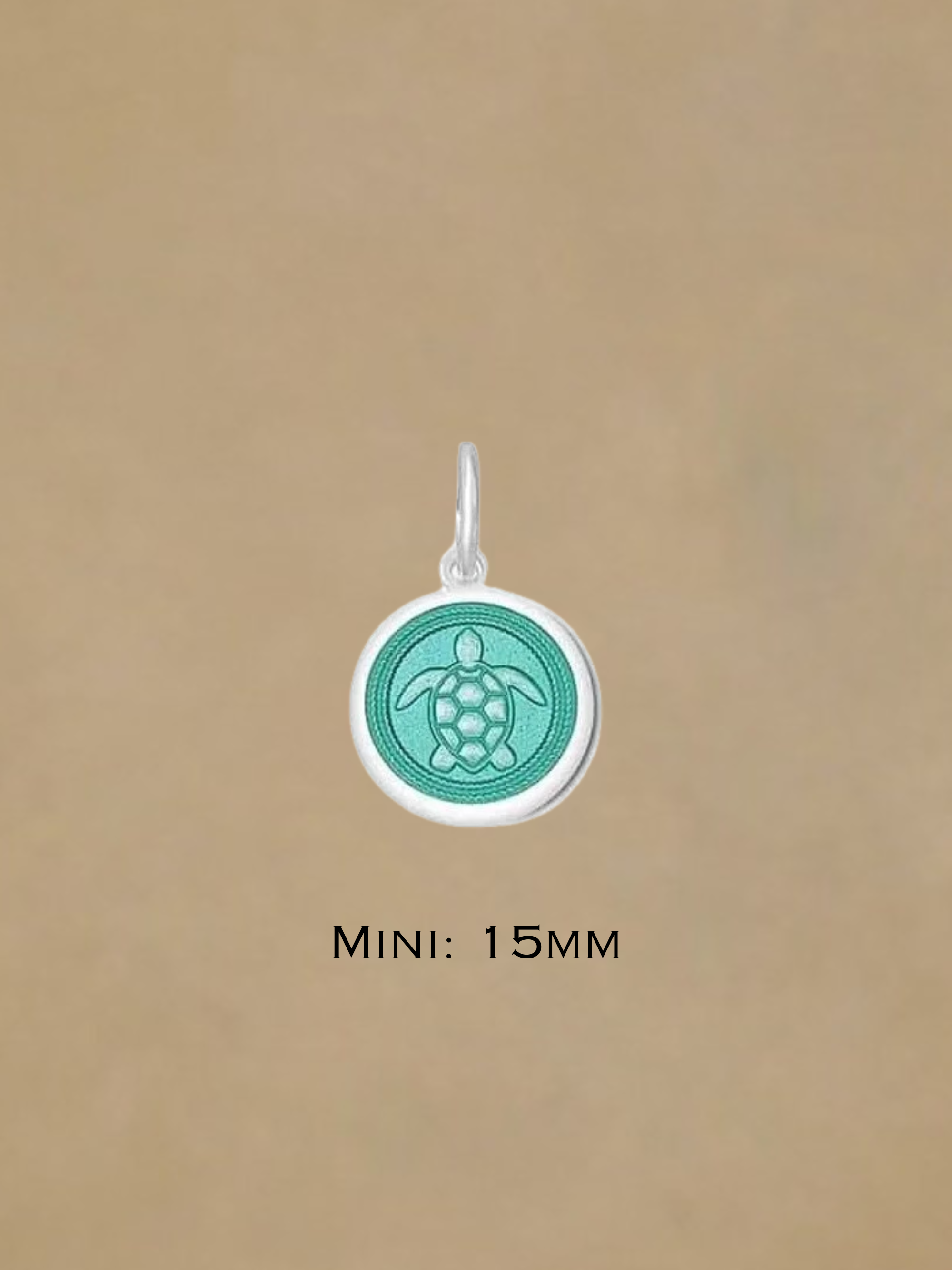 LOLA Sea Turtle Pendant - Seafoam