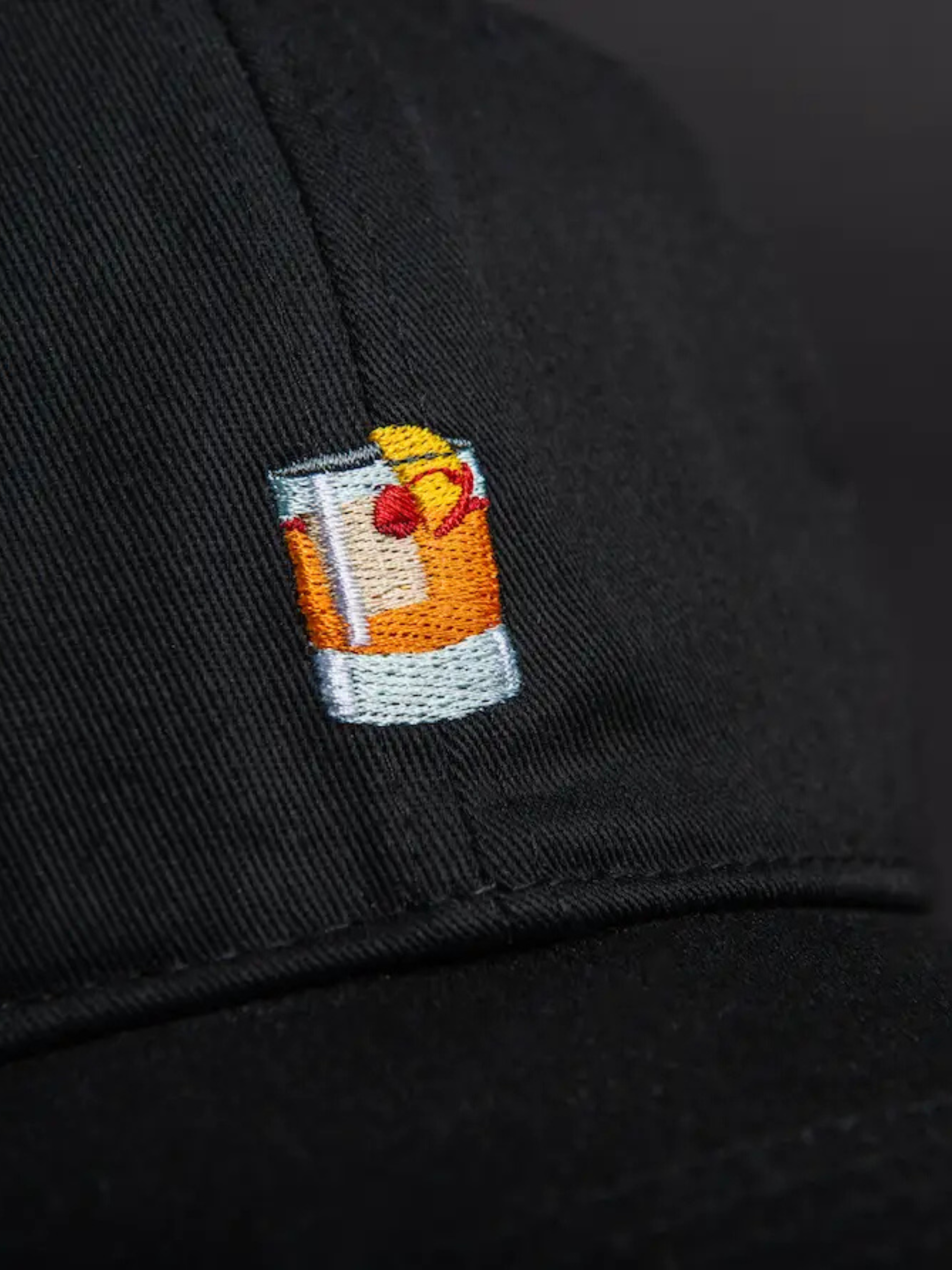 Embroidered Old Fashioned Hat