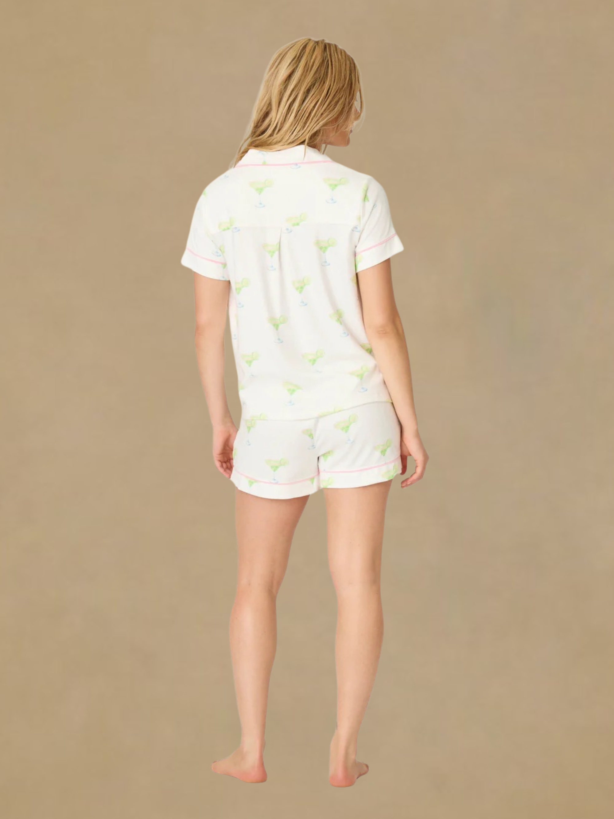 P.J. Salvage Margarita Mama Spicy Sips 3-Piece Short PJ Set