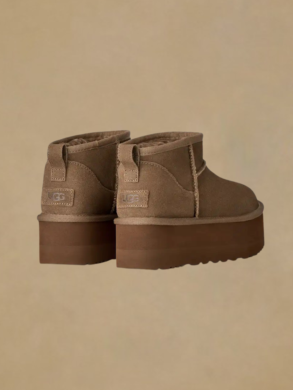 Ugg Women’s Classic Ultra Mini Platform - Light Bronze