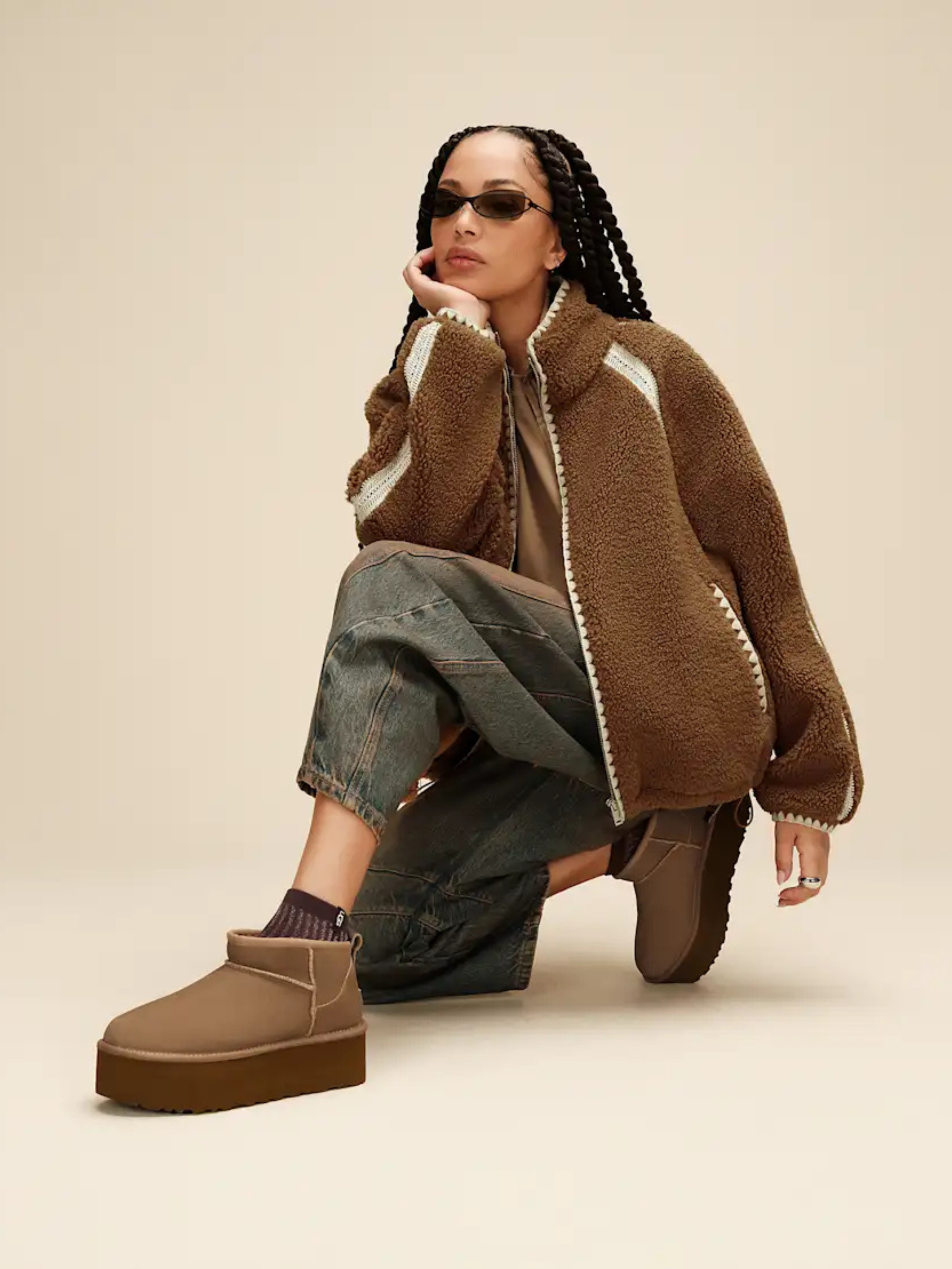 Ugg Women’s Classic Ultra Mini Platform - Light Bronze